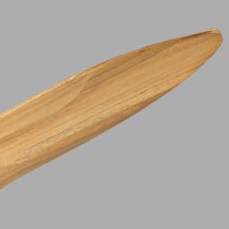 MODENUIT Plafondventilator – 91,44 cm – met verlichting en 3 houten bladen – massief hout – goudkleurig — thumbnail 2
