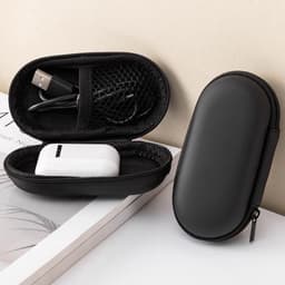 Harde beschermhoes voor externe harde schijf en accessoires - draagbare elektronica opbergtas — thumbnail 4