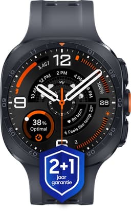 Samsung Galaxy Watch Ultra2 - smartwatch - 47 mm - Zwart + 1 jaar extra garantie — thumbnail 1