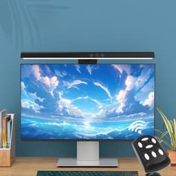Monitor Light Bar met draadloze afstandsbediening, verstelbare helderheid en multi-hoek verstelbaar voor optimale oogbescherming tijdens het werken — thumbnail 3