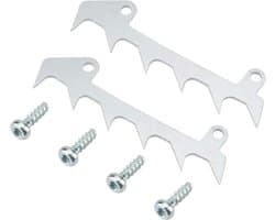 SnelShoppen - 2 Stuks Bumper Spike Felling Dog Kit voor MS170 MS180 MS210 MS250 017 018 021 - Hoogwaardige Vervangingen voor Grasmaaier en Tuinmachine