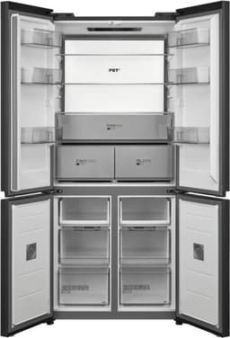 Midea MDRM706BIE70 - Amerikaanse koelkast - Vrijstaand - Frans deur - No Frost - Nightsky zwart - 4 deur(en) - Touch - LED - 307 kWh/jaar — thumbnail 4