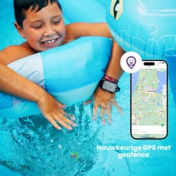 100% zwembadwaterproof GPS kinderhorloge - Rebel Cactus Splash! - nauwkeurige GPS - (video bellen) - SOS - Zwart - Premium netwerk in EU - Stappenteller - Veilige nummers - Uit tijdens school - Nederlands bedrijf met Nederlandse klantenservice — thumbnail 5