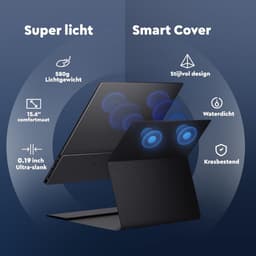 VH Supplies® Portable Monitor - Draagbaar Scherm - Laptop Scherm Uitbreider - 15.6 inch - Full HD 1080P — thumbnail 4