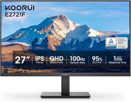 Koorui E2721f - 27 Inch Wqhd 2560 X 1440 Pixels Ips (in-plane Switching) — thumbnail 1