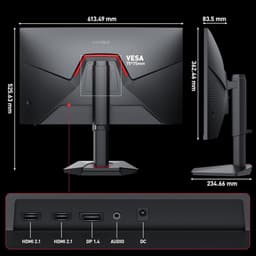 Koorui G2741L - 4K IPS Gaming Monitor - 27 Inch - 160 Hz - 1 ms — thumbnail 3