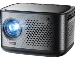 ULTIMEA Native 1080P met Autofocus & 6D Trapezcorrectie, 4K Home Cinema Beamer Zwart