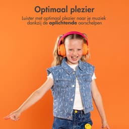 imoshion Kinder Koptelefoon LED - Bluetooth en Decibelbegrenzer - Draadloze Koptelefoon Kinderen — thumbnail 2