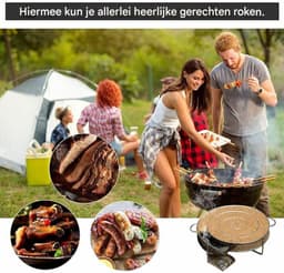 TuseRxln Koudrookgenerator - Rookhuisje - Spiral Vorm Langdurig Branden Geen Vlam - 1 Stuks - Voor Vis En Vlees — thumbnail 3