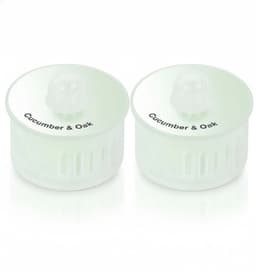 Ecovacs Luchtverfrisser Refill Set – Cucumber & Oak Geur – 2×3 Capsules voor DEEBOT T9, T10 & X1 PLUS – Luxe, Natuurlijke Geurervaring tijdens het Stofzuigen — thumbnail 1