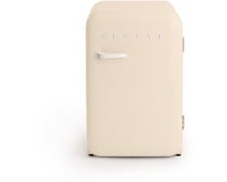CREATE - Koelkast in retrostijl - Gebroken wit - Handvat Gebroken wit - FRIDGE RETRO 107L