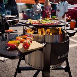 Solo Stove Bonfire kookstation, inclusief rooster en grillplaat zwart — thumbnail 4