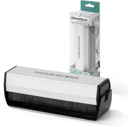 VinylCare UltimateBrush – Platenborstel - Grondige platenborstel – Koolstofvezel en fluweel borstel - Antistatische platenborstel – LP borstel – Platenreiniger voor vinyl – Extra diepe reiniging — thumbnail 2