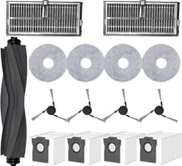 15-delige accessoireset - geschikt voor MOVA P10 Pro Ultra - P10 Ultra - Dreame L40 Ultra - X40 Ultra - X40 Master robotstofzuigers — thumbnail 1