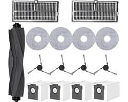 15-delige accessoireset - geschikt voor MOVA P10 Pro Ultra - P10 Ultra - Dreame L40 Ultra - X40 Ultra - X40 Master robotstofzuigers
