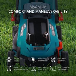 Snoerloze grasmaaier KS 33LM-20V — 33 cm — zonder accu en lader — thumbnail 3