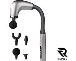Revibe Massage Gun – Massage Apparaat Voor Moeilijk Bereikbare Plekken – J-vorm – Professioneel Massageapparaat – 9 Standen – Slimme Drukherkenning – Voor rug, nek, schouders en benen