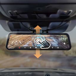 Wolfbox G900 Tripro bumper 3CH 4K Wifi GPS 256gb Mirror dashcam — thumbnail 4