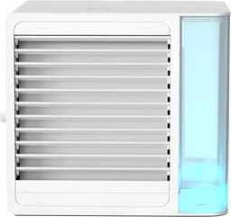 Rovary™ Aircooler PLUS - Koelen & Bevochtigen - USB-C - 2 standen - Ventilator - Tafelventilator - Airco - Bureau - Slaapkamer - Bed — thumbnail 1