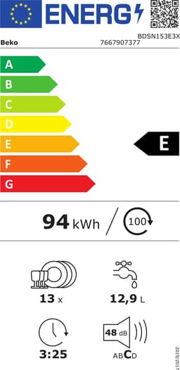 Beko BDSN153E3X — thumbnail 2