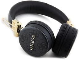 Guess PU Leather 4G Metal Logo Headphone - Geschikt voor Bluetooth Smartphones - Zwart — thumbnail 2