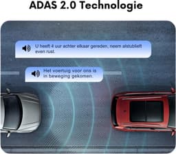 Rolu Dashcam – Dashcam Voor Auto – Parkeermodus - 4K HDR – Nachtzicht – 64GB Opslag – 3840 x 2160 Resolutie — thumbnail 3