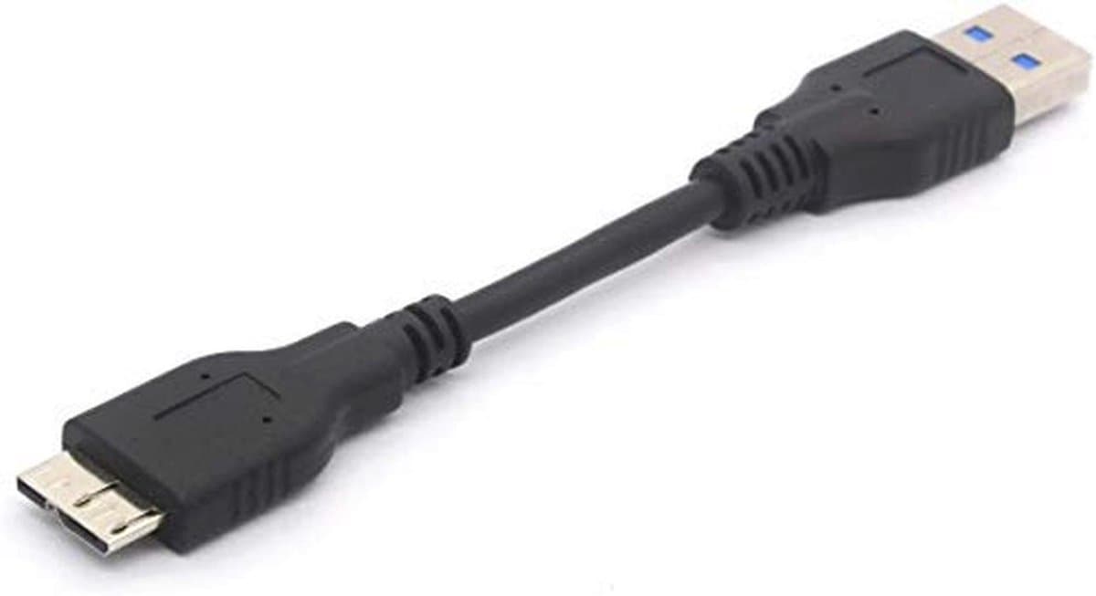 USB 3.0 Micro B naar A Adapterkabel voor Externe Apparaten — afbeelding 1