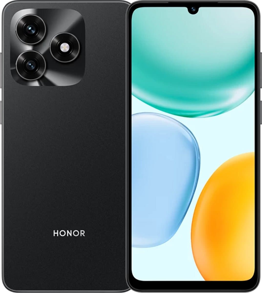 Honor X5c PLUS 17,1 cm (6.74") MagicOS 9.0 4G 4 GB 256 GB 5260 mAh Zwart — afbeelding 1
