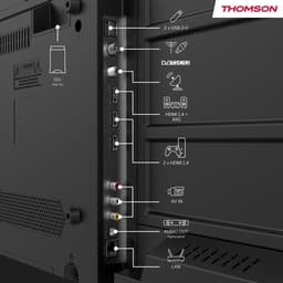 Thomson 24HQG3S15C tv 61 cm (24") HD Smart TV Wifi Grijs — thumbnail 3