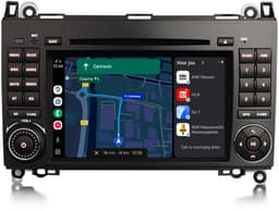 Carplay autoradio voor Mercedes Vito Viano Sprinter | 2004 t/m 2018 | Android 14 | Draadloos Apple Carplay & Android Auto | 4GB + 64GB | 8-Core processor | Cartronix | 2025 model |2003 2004 2005 2006 2007 2008 | Bluetooth & Wifi — thumbnail 3
