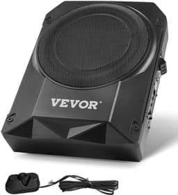 VEVOR Auto-Subwoofer Onder de Stoel 400 W Slank Actief Subwoofersysteem 254mm — thumbnail 1