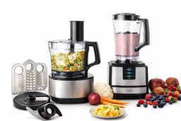 Pro Line Keukenmachine – 2 Snelheden – 1,2L Mengkom – 1,5L Blender – Inclusief Accessoires — thumbnail 1