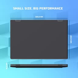 GMR 360° Touchscreen Laptop 14 Inch Full HD | Inclusief Stylus Pen | 2-in-1 Tablet & Laptop | Intel N100 | 16GB DDR4 RAM | 512GB SSD | Windows 11 | Voor Studie, Thuiswerk, School, Presentaties, Aantekeningen, Creativiteit & Zakelijk Gebruik — thumbnail 5