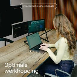Screenmate® Panorama Portable Monitor 15,6” - Draagbare Monitor - Extra Scherm Laptop - Draagbaar Beeldscherm - Zwart — thumbnail 3