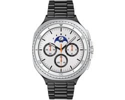 Samsung Special Edition Galaxy Watch 8 CLASSIC Wit/Zwart Staal 46mm