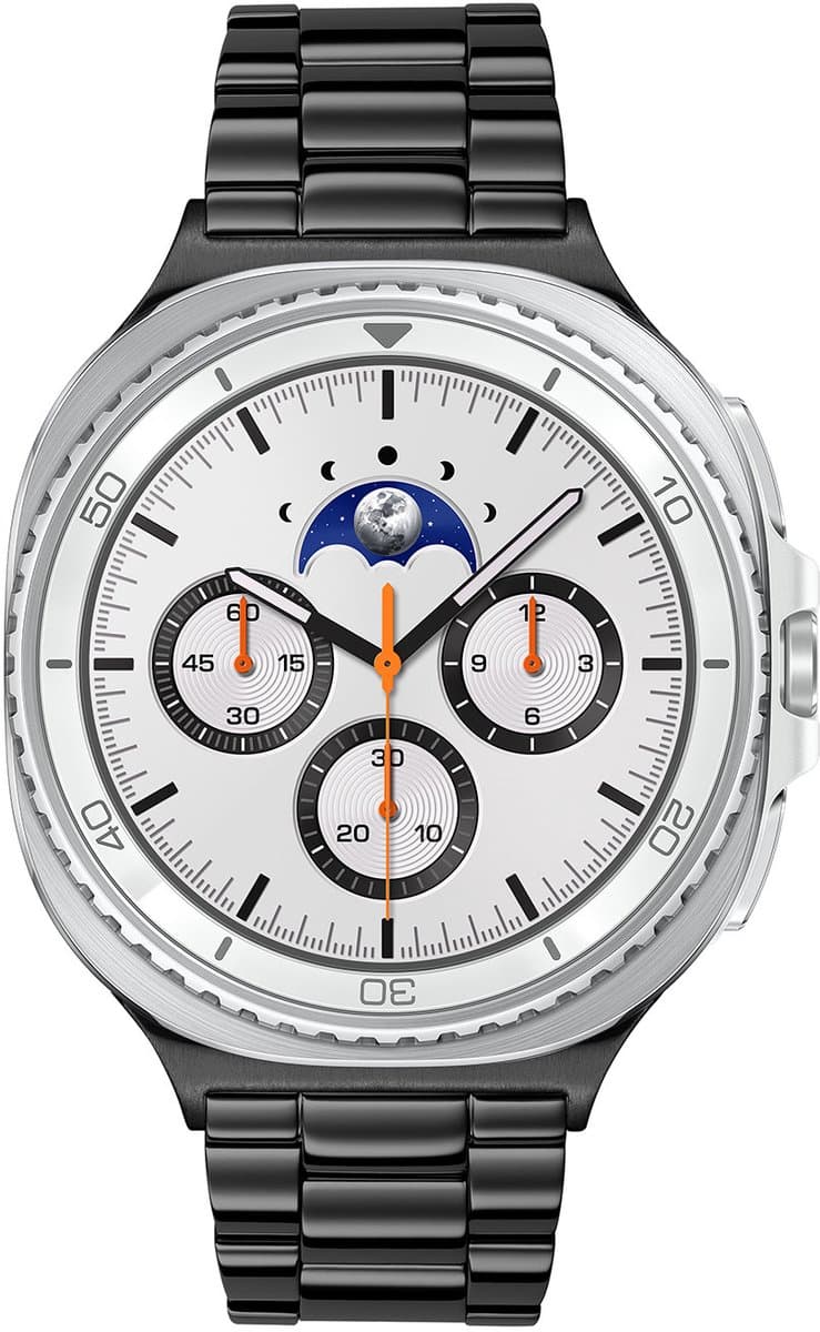 Samsung Special Edition Galaxy Watch 8 CLASSIC Wit/Zwart Staal 46mm — afbeelding 1
