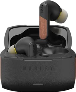 House of Marley Trenchtown ANC Draadloze Oordopjes - Oortjes Draadloos - Bluetooth - 24 uur Batterijduur - Hybrid Active Noise Cancelling - Eco Friendly Design - Zwart — thumbnail 1