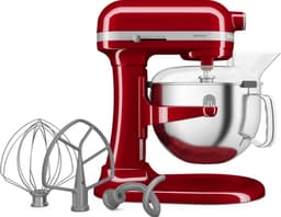KitchenAid keukenmachine - Artisan - In hoogte verstelbare kom - 375 W - 11 snelheden - 3 RVS accessoires - 5,6L - Keizerrood — thumbnail 4