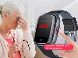WatchToCare Classic - GPS Horloge Ouderen – SOS Alarmknop & Valdetectie – Videobellen – Dementie & Alzheimer – Inclusief SIM - 2 jaar Garantie — thumbnail 5