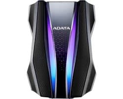 ADATA Durable HD770G - Externe Harde Schijf - 1TB - RGB Verlichting - IP68 Waterdicht - Zwart