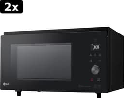 2x LG MJ3965BIB NeoChef Magnetron 39L Zwart — thumbnail 1