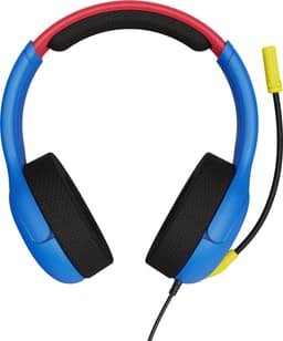 PDP Gaming LVL40 Airlite - Gaming Headset - Nintendo Switch - Mario — thumbnail 4