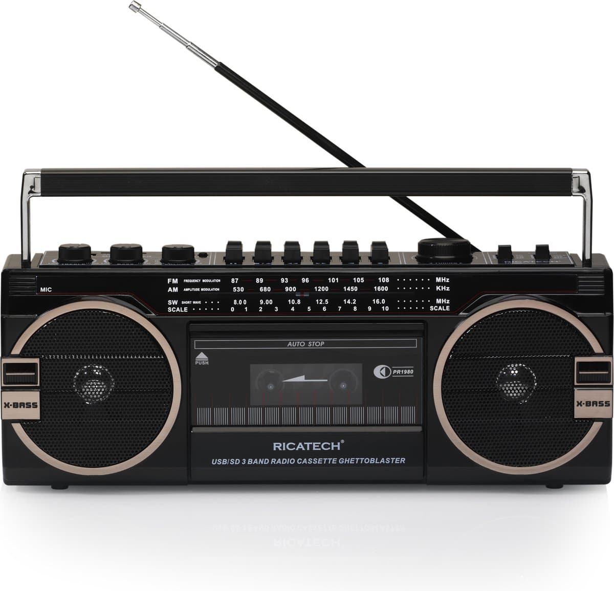 RICATECH PR1980 Ghettoblaster — afbeelding 1