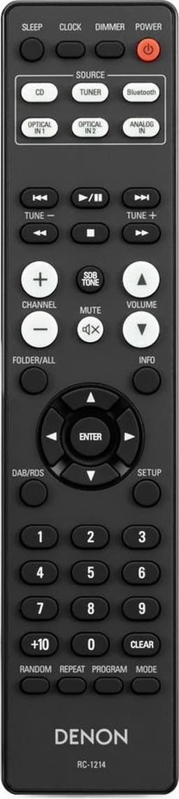 Denon Set RCD-M41DAB Black/Black — thumbnail 4