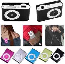 Mini clip MP3 speler - Roze — thumbnail 3