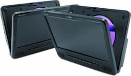Caliber Draagbare DVD Speler - Dvd Speler Auto - 2 schermen - 9 Inch - Portable Dvd speler - Werken ook los van elkaar - Oplaadbaar - Inclusief hoofdsteun houders (MPD298) — thumbnail 2