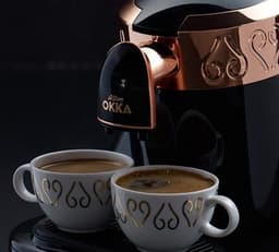 Arzum OKKA Turks Koffiezetapparaat OK001-0100 | Zwart/Koper - 2 kopjes - Aanpasbare temperatuur - Volautomatisch - 710W — thumbnail 2