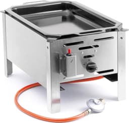 HENDI Compacte gasbarbecue – 5,8 kW – roestvast staal – 340x540x300 mm — thumbnail 5