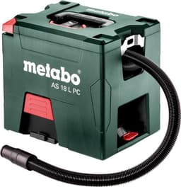 Metabo AS 18 L PC Li-Ion accu alleszuiger / bouwstofzuiger body - L-Klasse - 7,5L — thumbnail 1