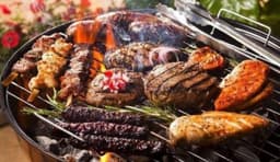 BBQ - Barbecue - 46 centimeter - zwart — thumbnail 2